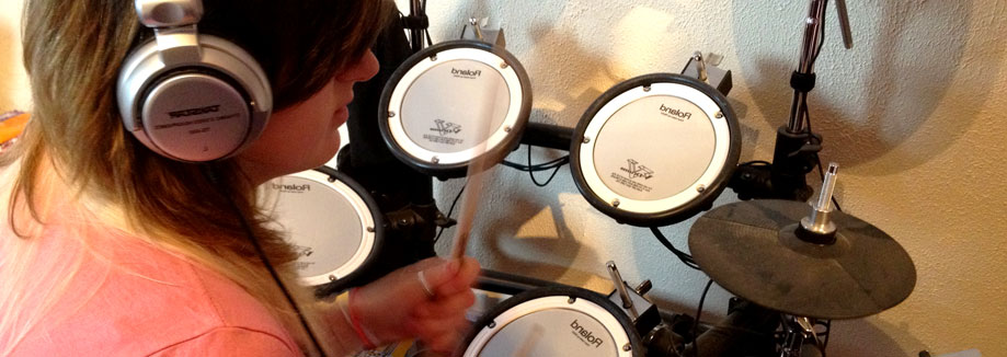 Practice and play drums